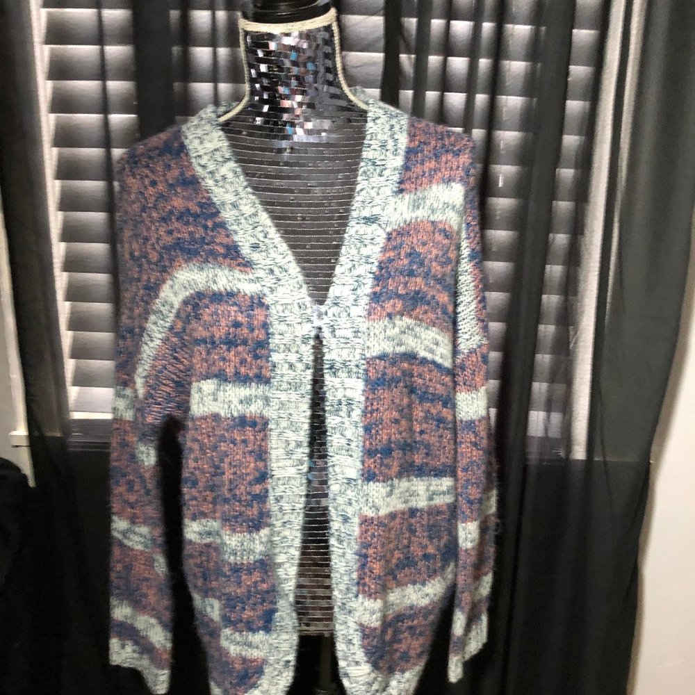 My Girls Size S Open Front Sweater Cardigan